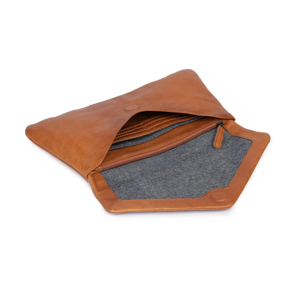 Riley Tan Clutch