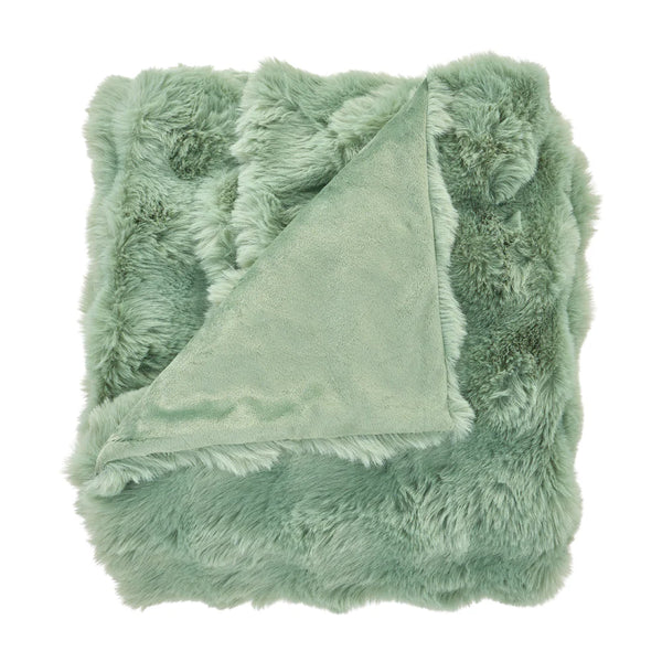 Faux Fur Throw