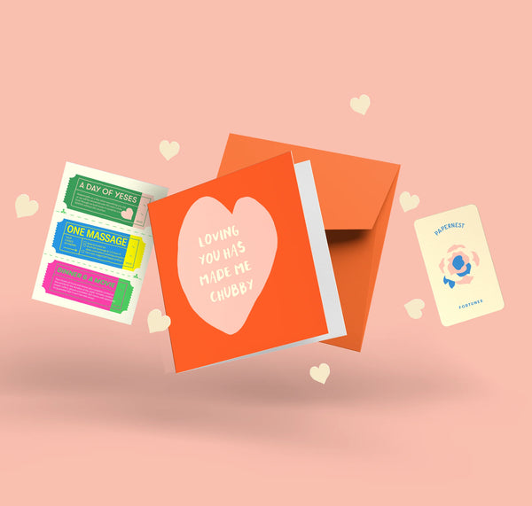 Loving You Has Made Me Chubby Card