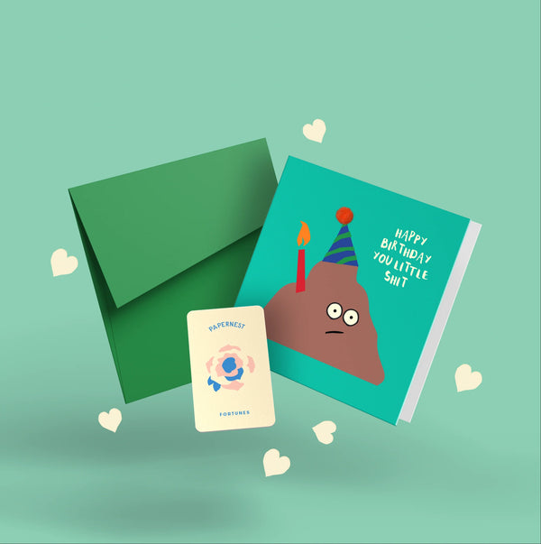 Happy Birthday You Little Shit Card