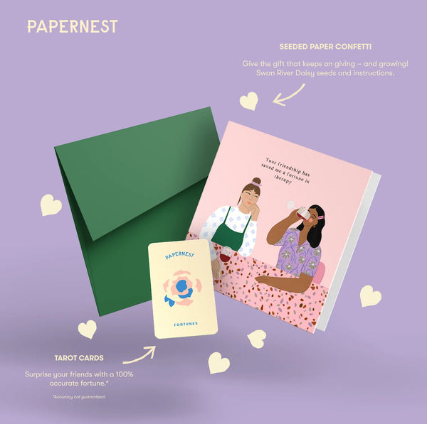 Your Friendship Has Saved Me a Fortune In Therapy Card
