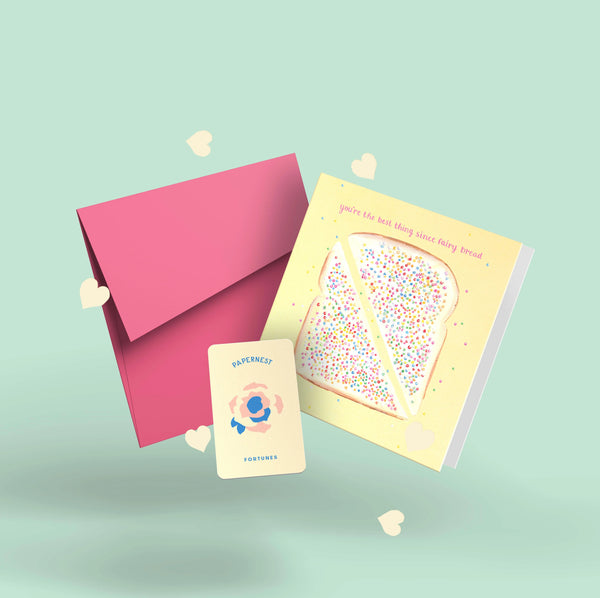 You're The Best Thing Since Fairy Bread Card