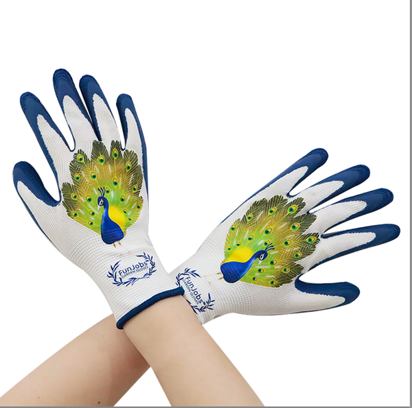 Peacock Garden Gloves