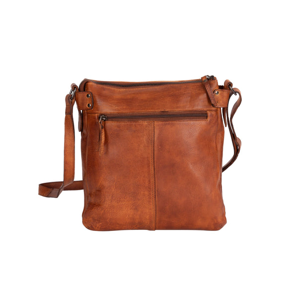 Leather Shoulder Bag Robbie Cognac