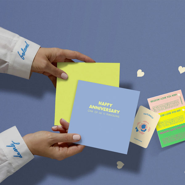 Happy Anniversary One Of Us Is Punching Card