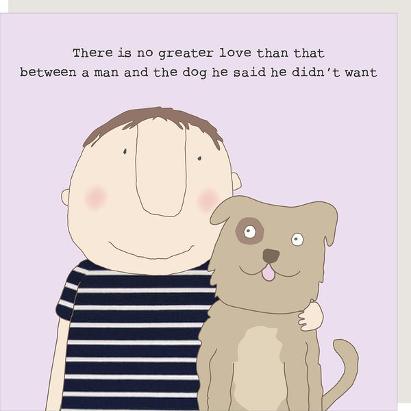 Man And Dog