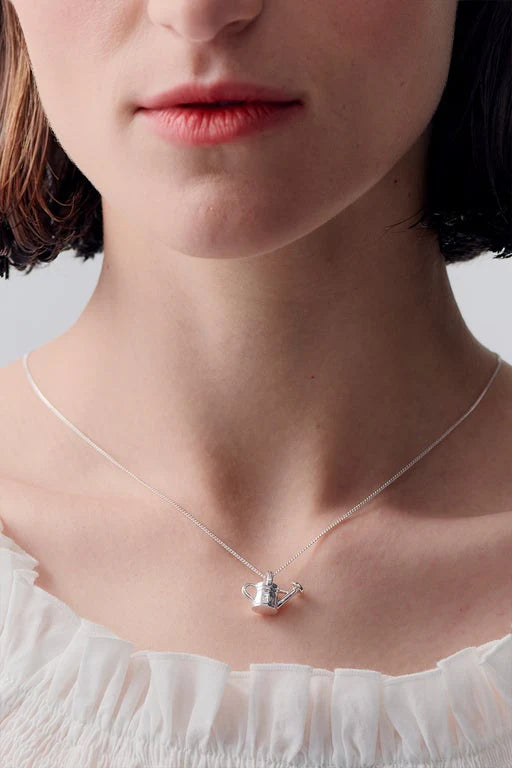 KW Watering Can Necklace Silver | Karen Walker Jewellery | Sale