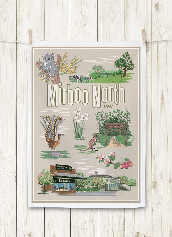 Mirboo North Tea Towel