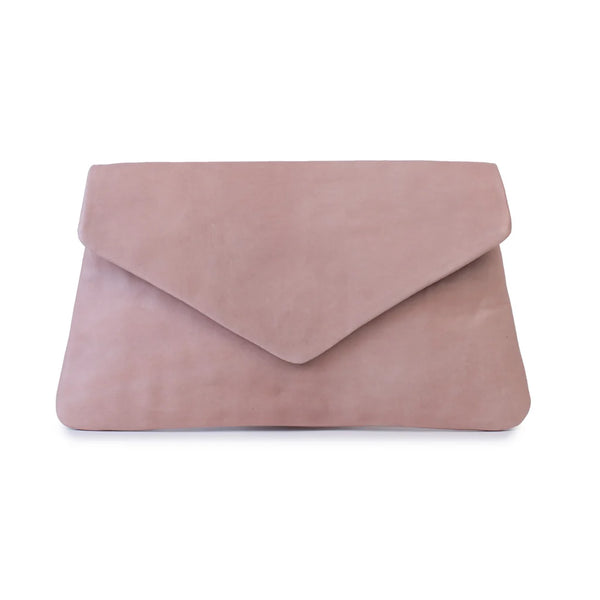 Riley Dusky Pink Clutch