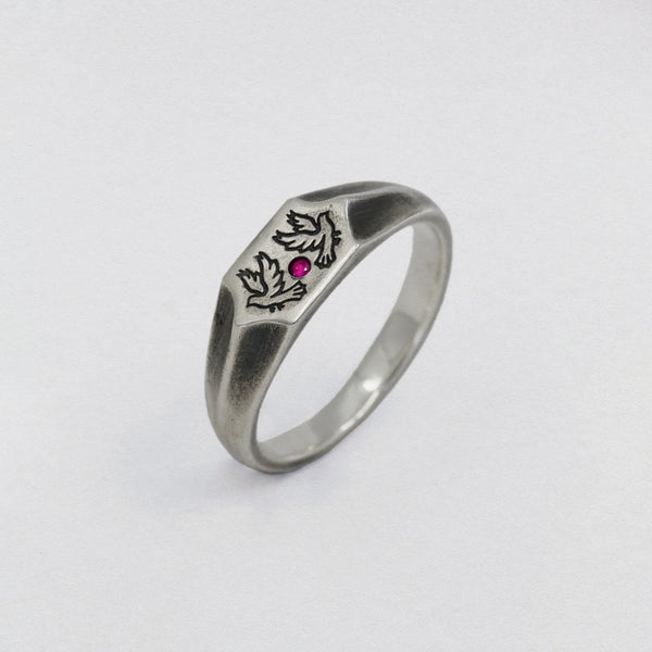 2 Birds 1 Stone Ring