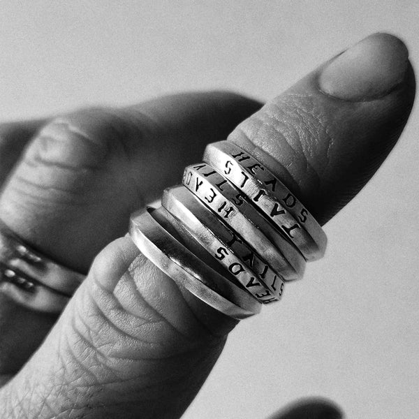 Heads + Tails Ring