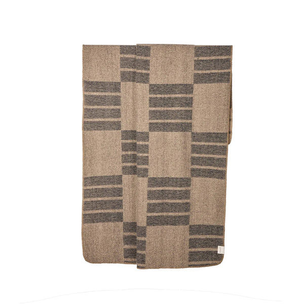 Zia Throw Ink & Brown